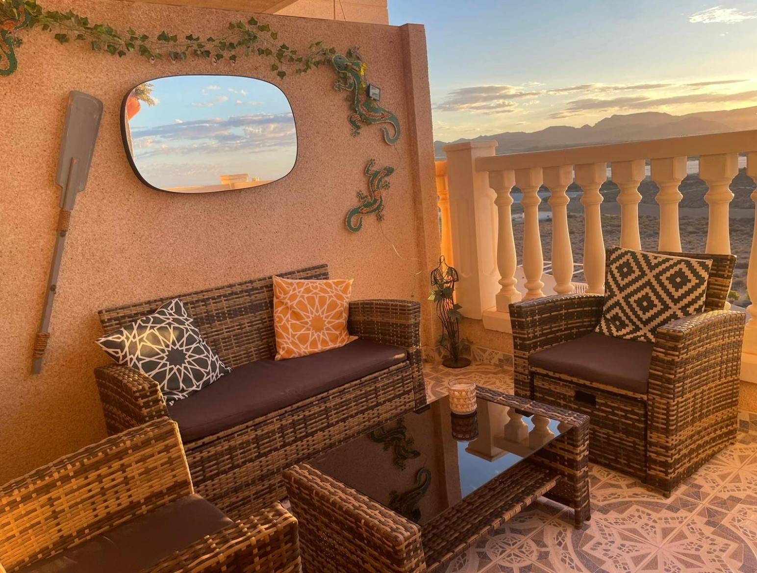 Casa Luna - Sea View Apartment Bolnuevo Eksteriør bilde